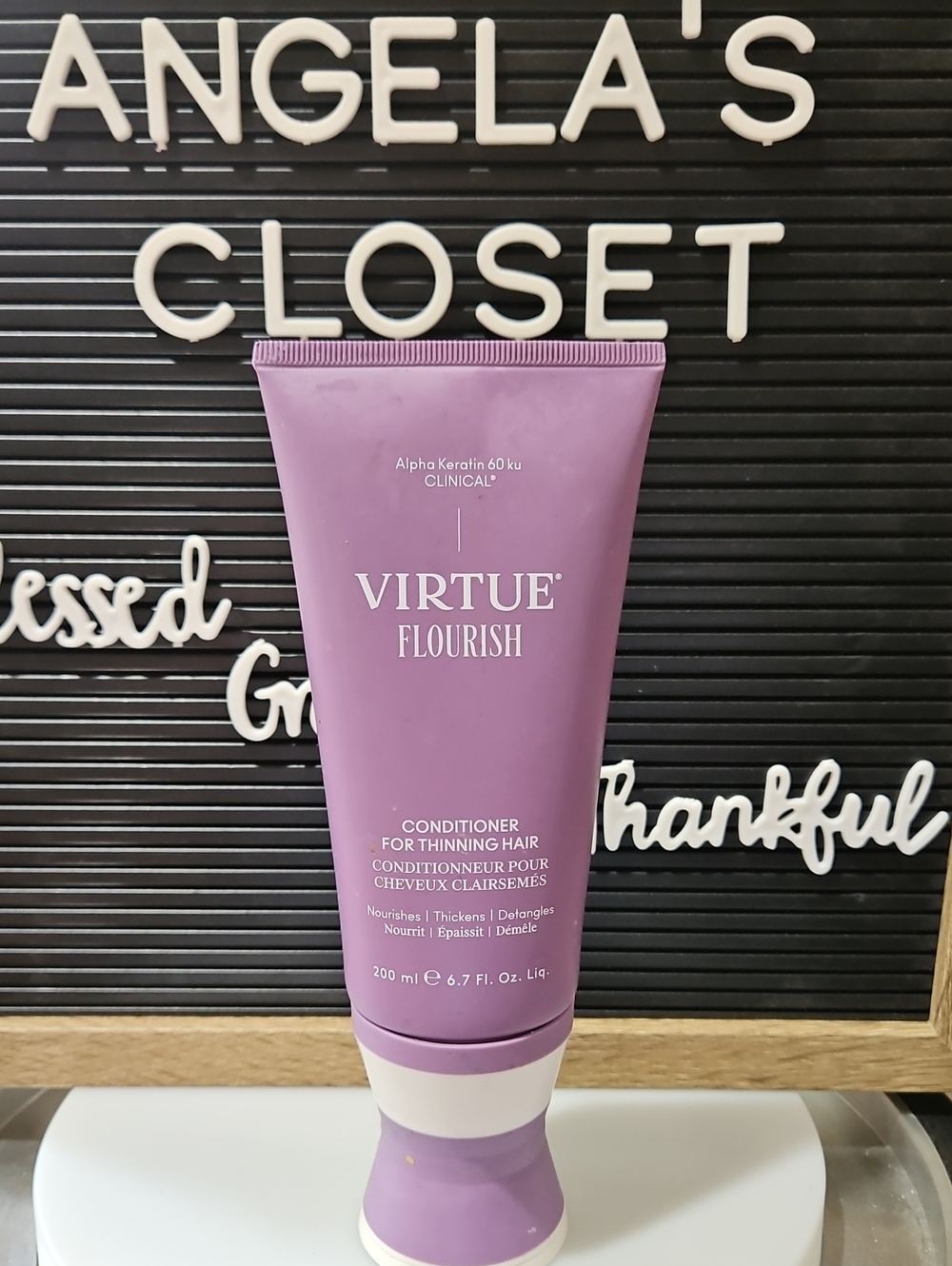 Virtue Flourish Conditioner for Thinning Hair - 6.7 Fl Oz